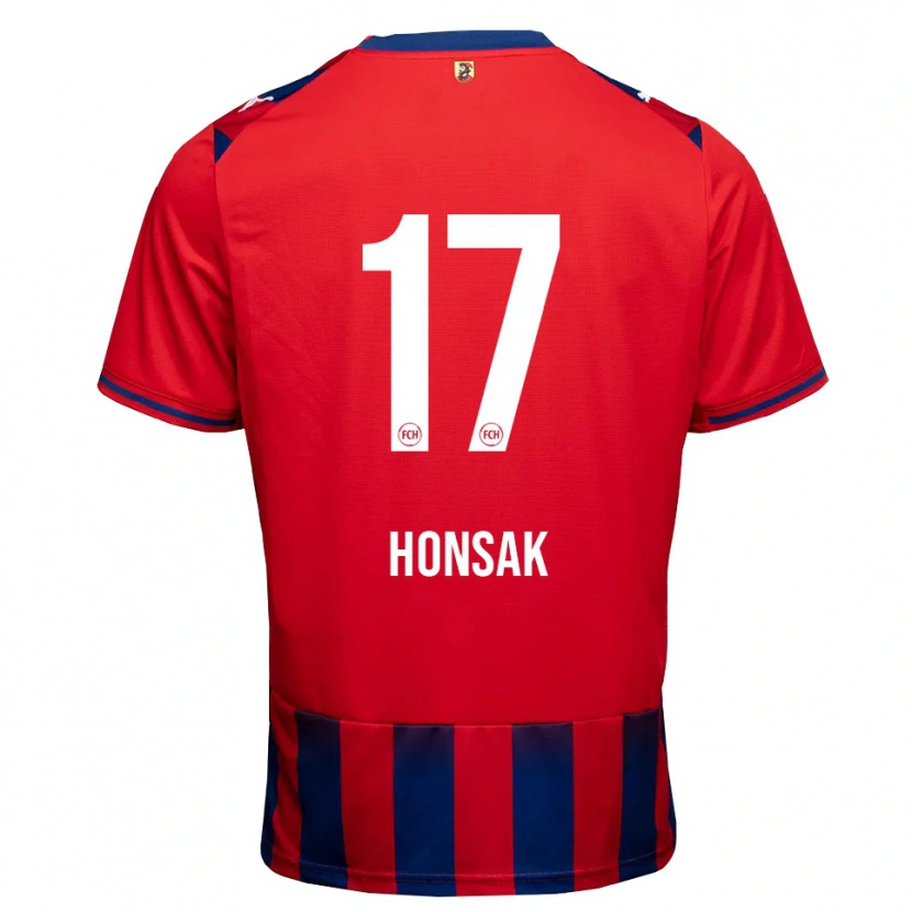 Danxen Damen Mathias Honsak #17 Königsblau Weiß Rot Heimtrikot Trikot 2026/27 T-Shirt Schweiz