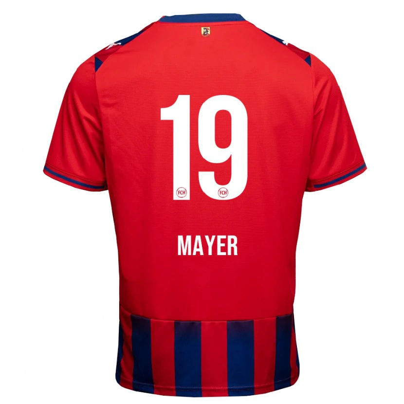 Danxen Damen Luca Mayer #19 Königsblau Weiß Rot Heimtrikot Trikot 2026/27 T-Shirt Schweiz