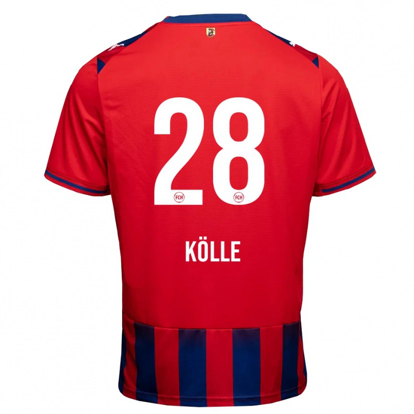 Danxen Damen Adam Kölle #28 Königsblau Weiß Rot Heimtrikot Trikot 2026/27 T-Shirt Schweiz