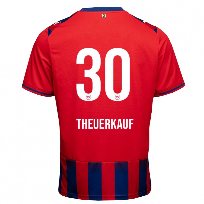 Danxen Damen Norman Theuerkauf #30 Königsblau Weiß Rot Heimtrikot Trikot 2026/27 T-Shirt Schweiz