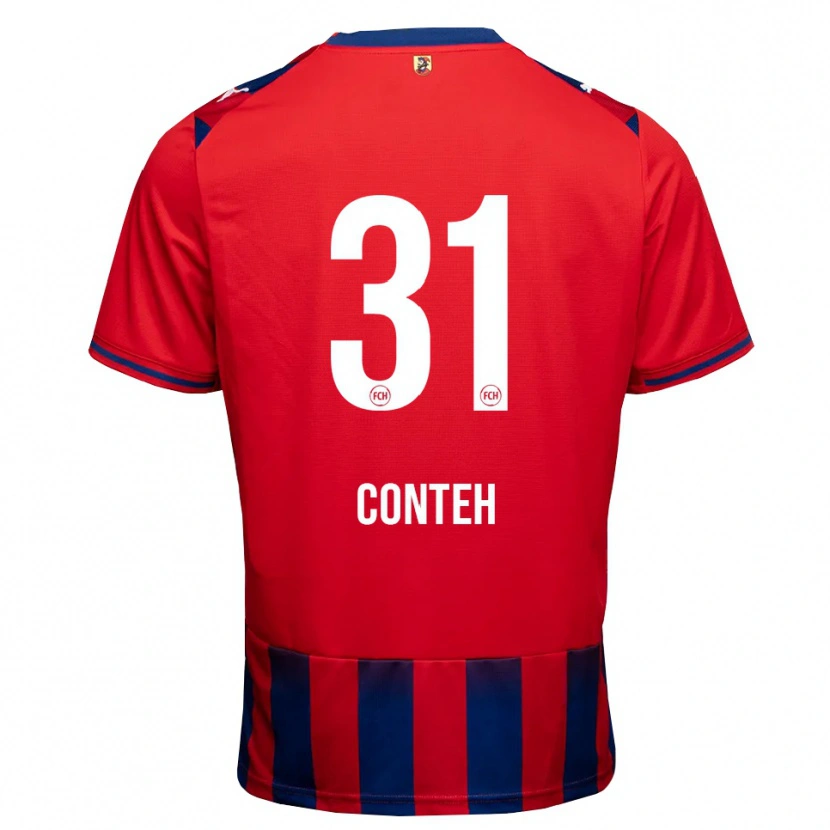 Danxen Damen Sirlord Conteh #31 Königsblau Weiß Rot Heimtrikot Trikot 2026/27 T-Shirt Schweiz