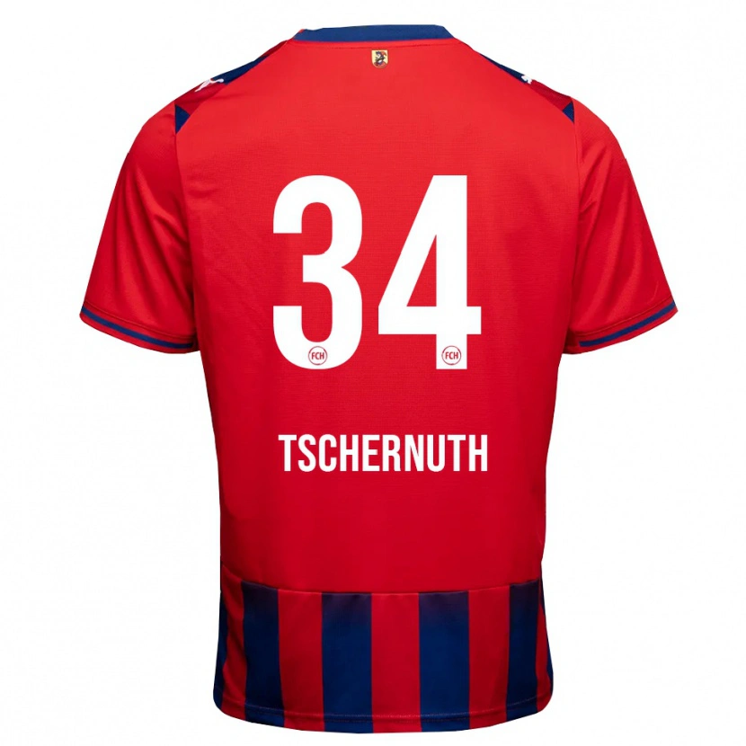 Danxen Damen Paul Tschernuth #34 Königsblau Weiß Rot Heimtrikot Trikot 2026/27 T-Shirt Schweiz