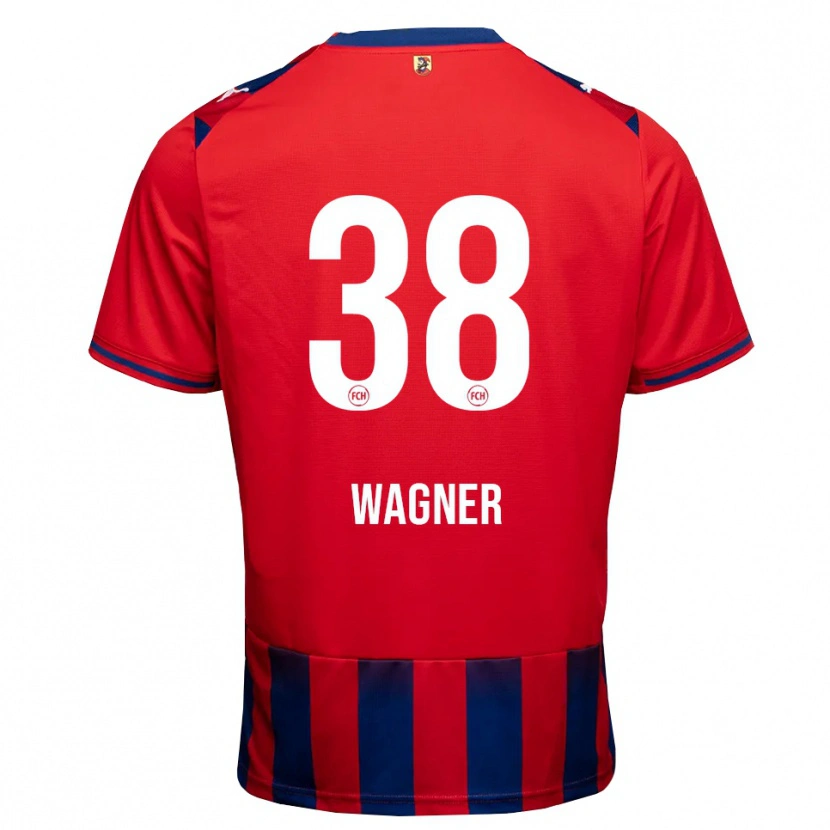 Danxen Damen Yannik Wagner #38 Königsblau Weiß Rot Heimtrikot Trikot 2026/27 T-Shirt Schweiz