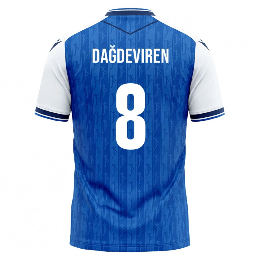 Danxen Damen Diren Dağdeviren #8 Königsblau Weiß Heimtrikot Trikot 2026/27 T-Shirt Schweiz