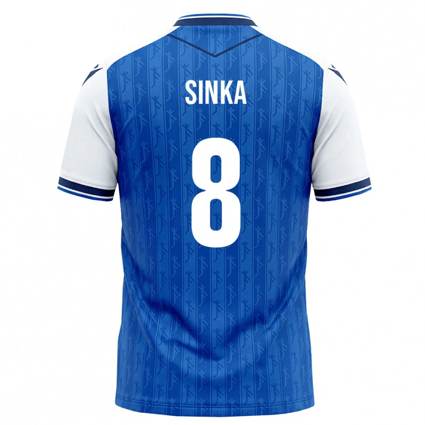 Danxen Damen Napsugár Sinka #8 Königsblau Weiß Heimtrikot Trikot 2026/27 T-Shirt Schweiz