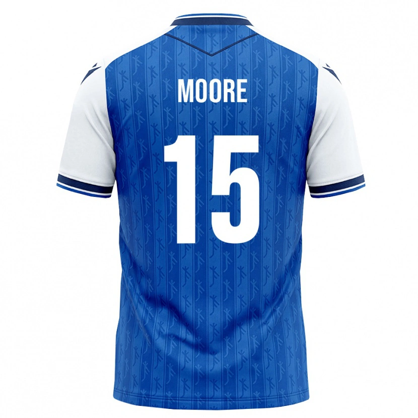 Danxen Damen Matthew Moore #15 Königsblau Weiß Heimtrikot Trikot 2026/27 T-Shirt Schweiz