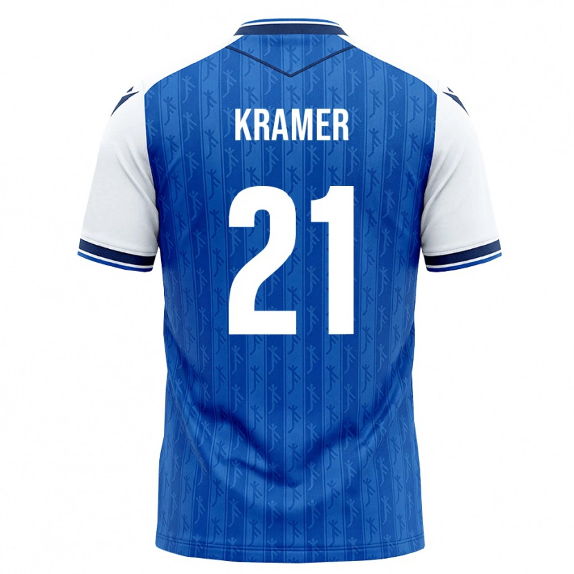 Danxen Damen Emil Kramer #21 Königsblau Weiß Heimtrikot Trikot 2026/27 T-Shirt Schweiz
