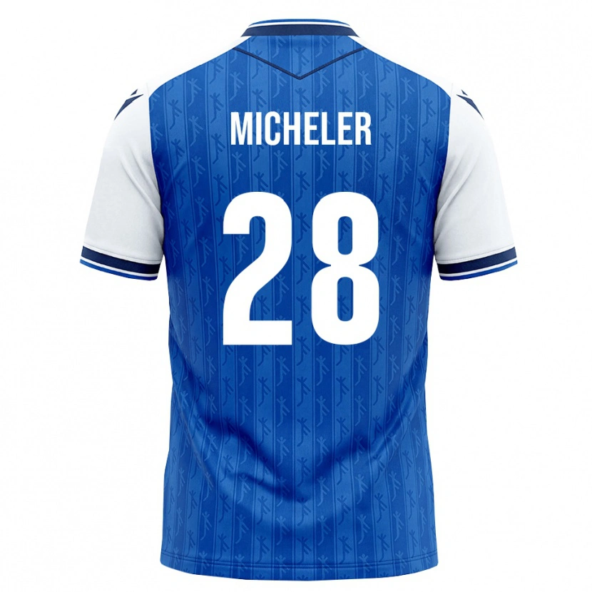 Danxen Damen Florian Micheler #28 Königsblau Weiß Heimtrikot Trikot 2026/27 T-Shirt Schweiz