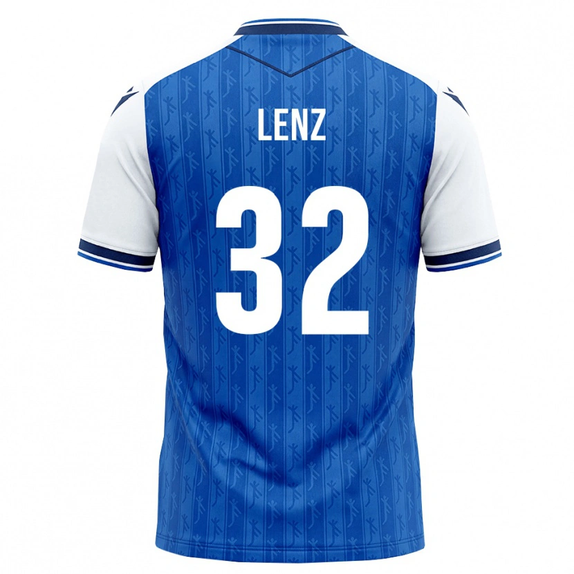 Danxen Damen Cajetan Lenz #32 Königsblau Weiß Heimtrikot Trikot 2026/27 T-Shirt Schweiz