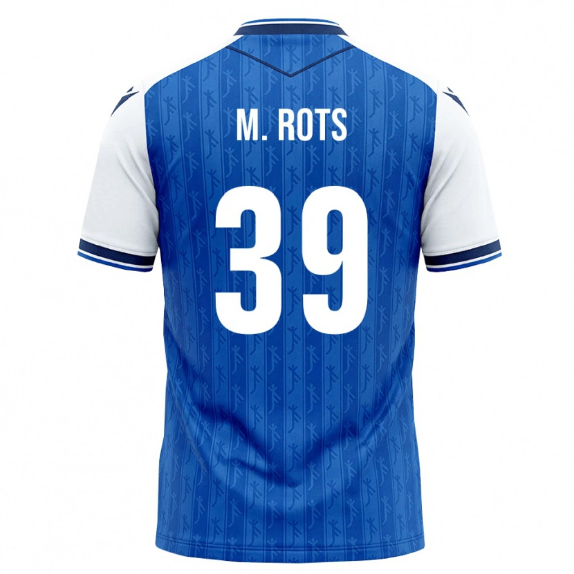 Danxen Damen Mats Rots #39 Königsblau Weiß Heimtrikot Trikot 2026/27 T-Shirt Schweiz