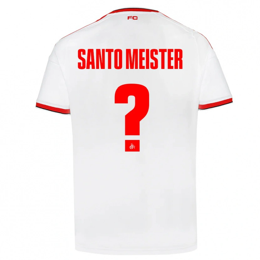 Danxen Damen Julius Santo Meister #0 Weiß Rot Schwarz Heimtrikot Trikot 2026/27 T-Shirt Schweiz