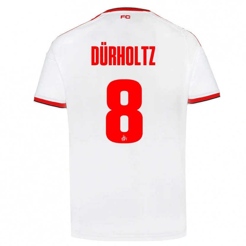 Danxen Damen Luca Dürholtz #8 Weiß Rot Schwarz Heimtrikot Trikot 2026/27 T-Shirt Schweiz