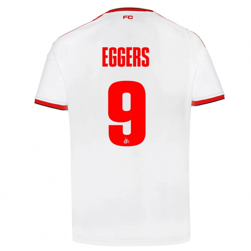 Danxen Damen Milian Eggers #9 Weiß Rot Schwarz Heimtrikot Trikot 2026/27 T-Shirt Schweiz