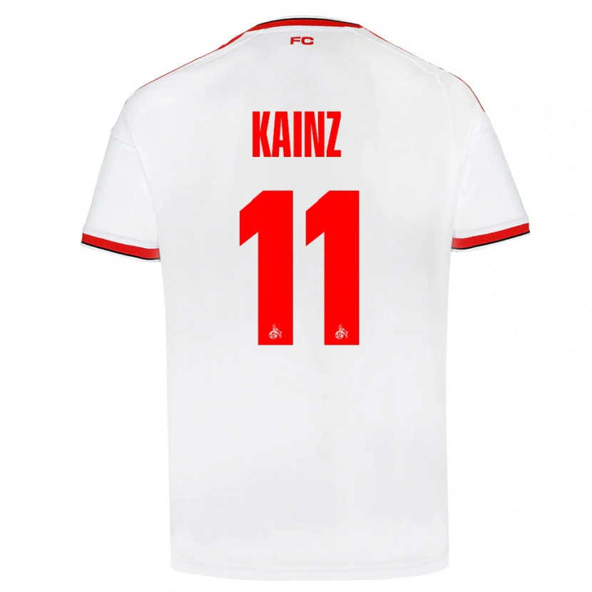 Danxen Damen Florian Kainz #11 Weiß Rot Schwarz Heimtrikot Trikot 2026/27 T-Shirt Schweiz
