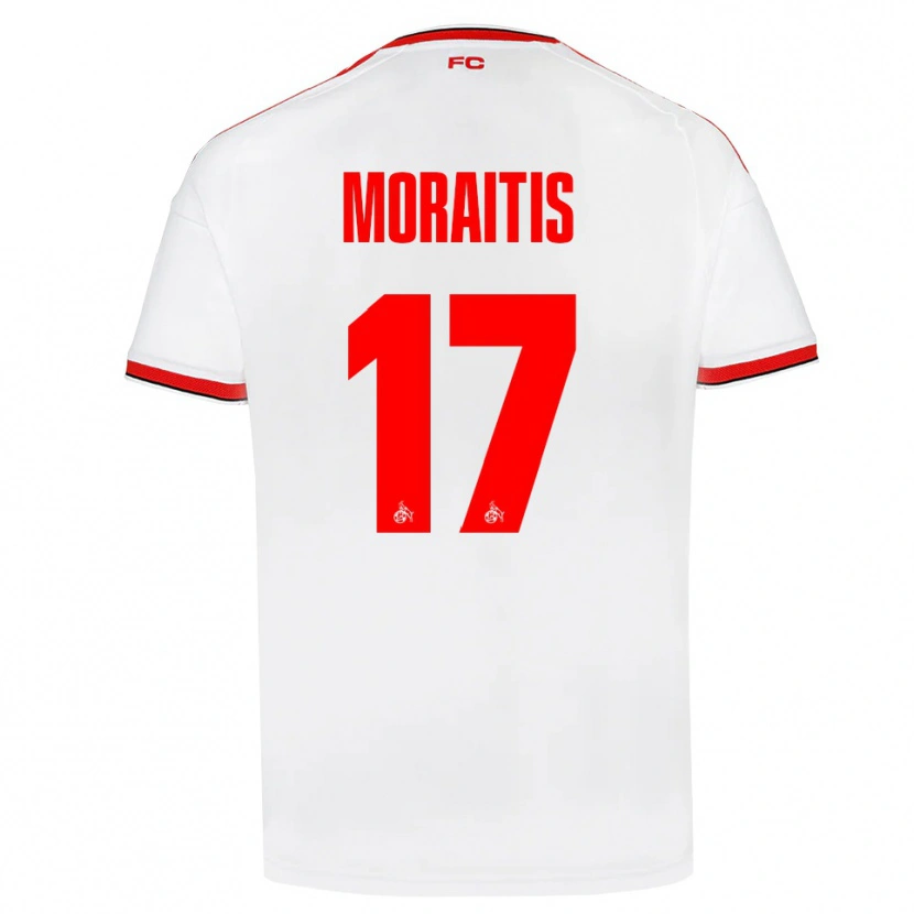 Danxen Damen Victor Moraitis #17 Weiß Rot Schwarz Heimtrikot Trikot 2026/27 T-Shirt Schweiz