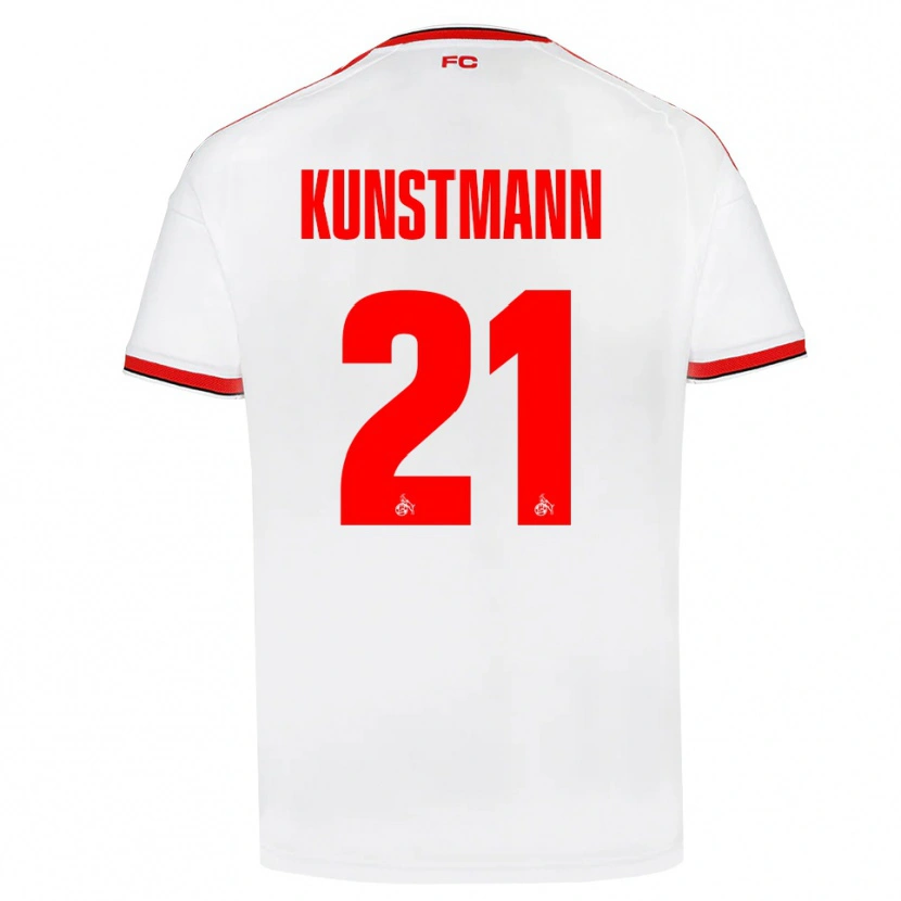 Danxen Damen Jonas Kunstmann #21 Weiß Rot Schwarz Heimtrikot Trikot 2026/27 T-Shirt Schweiz