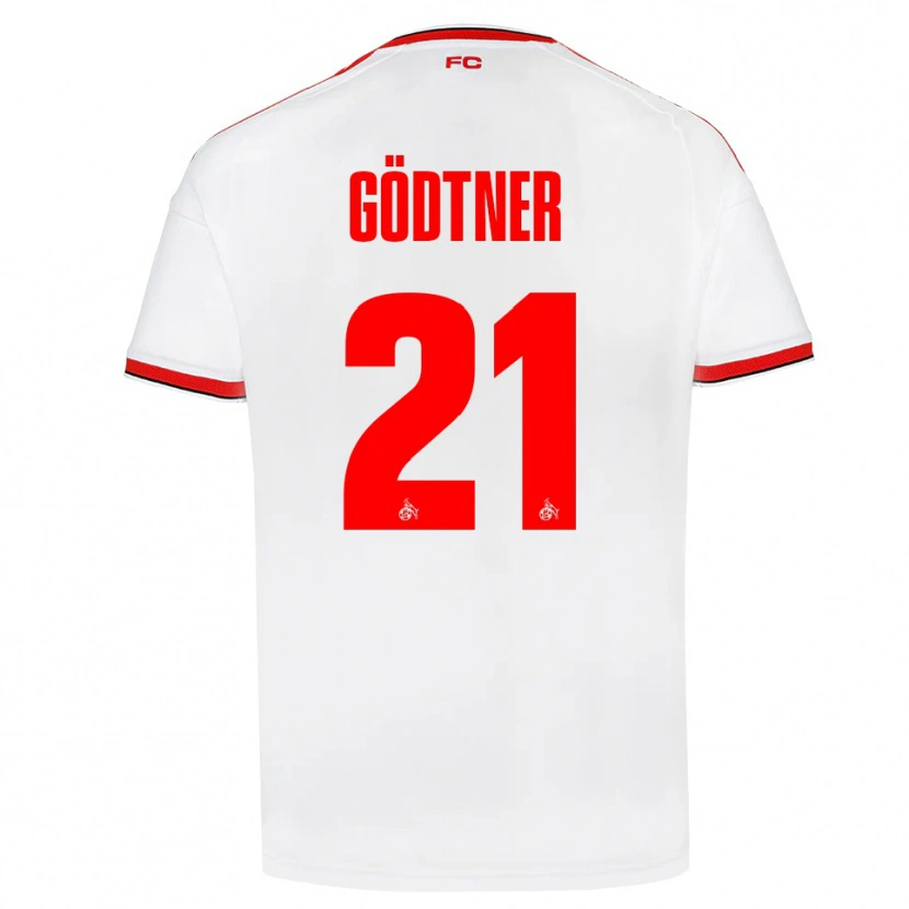 Danxen Damen Matteo Gödtner #21 Weiß Rot Schwarz Heimtrikot Trikot 2026/27 T-Shirt Schweiz