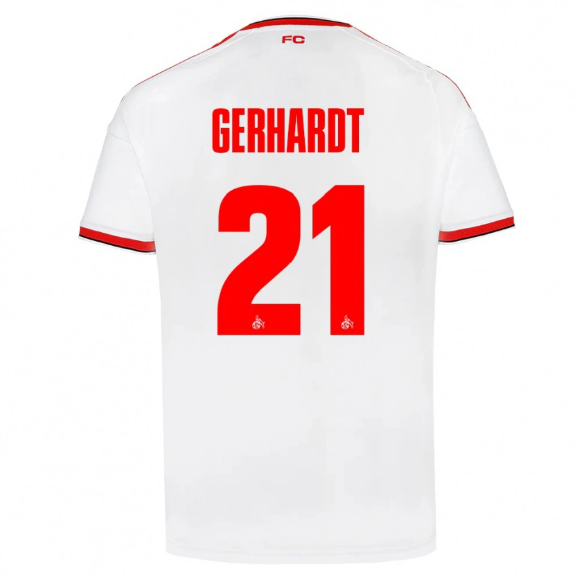 Danxen Damen Anna Gerhardt #21 Weiß Rot Schwarz Heimtrikot Trikot 2026/27 T-Shirt Schweiz