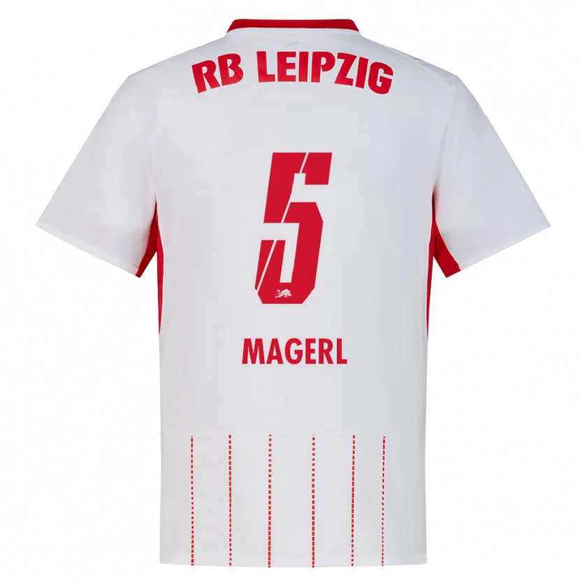 Danxen Damen Julia Magerl #5 Rot Weiß Gelb Heimtrikot Trikot 2026/27 T-Shirt Schweiz