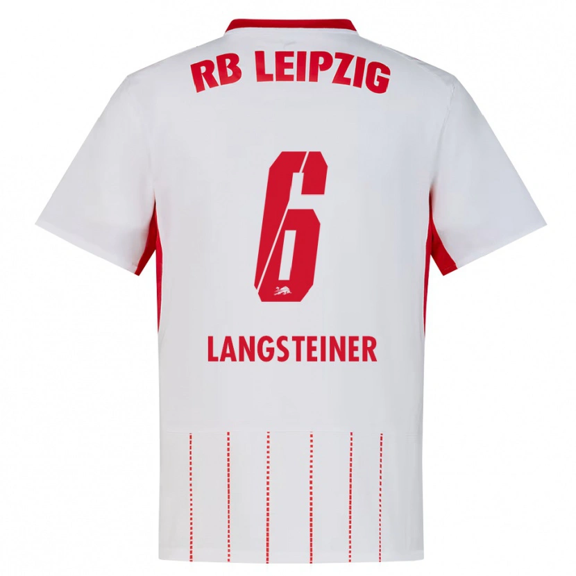 Danxen Damen Toni Langsteiner #6 Rot Weiß Gelb Heimtrikot Trikot 2026/27 T-Shirt Schweiz