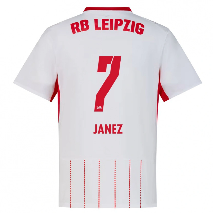 Danxen Damen Korina Lara Janež #7 Rot Weiß Gelb Heimtrikot Trikot 2026/27 T-Shirt Schweiz