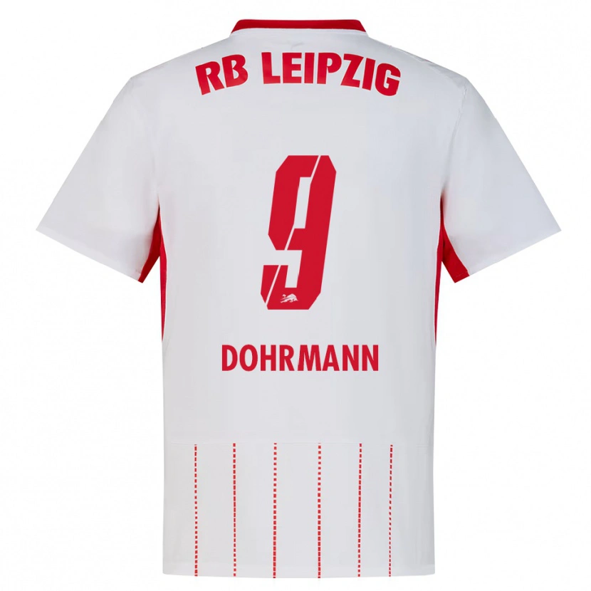 Danxen Damen Paul Dohrmann #9 Rot Weiß Gelb Heimtrikot Trikot 2026/27 T-Shirt Schweiz