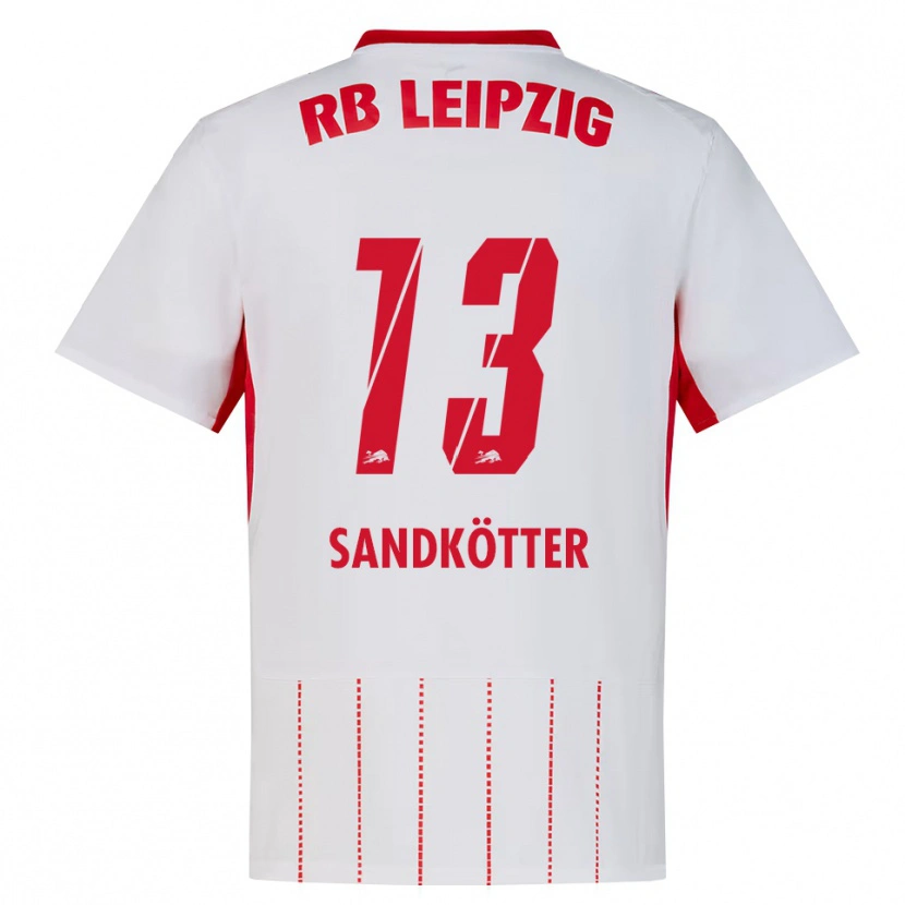 Danxen Damen Constantin Sandkötter #13 Rot Weiß Gelb Heimtrikot Trikot 2026/27 T-Shirt Schweiz