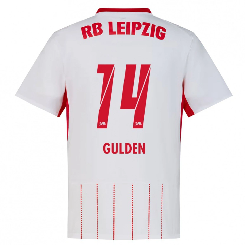 Danxen Damen Erik Gulden #14 Rot Weiß Gelb Heimtrikot Trikot 2026/27 T-Shirt Schweiz