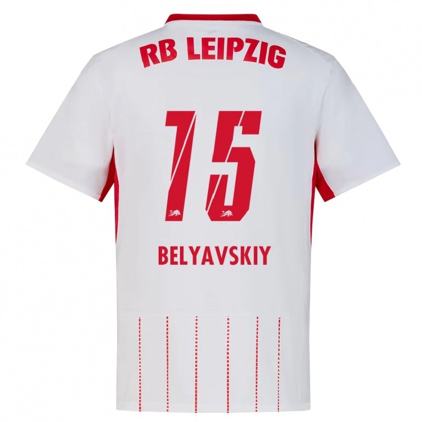 Danxen Damen David Belyavskiy #15 Rot Weiß Gelb Heimtrikot Trikot 2026/27 T-Shirt Schweiz