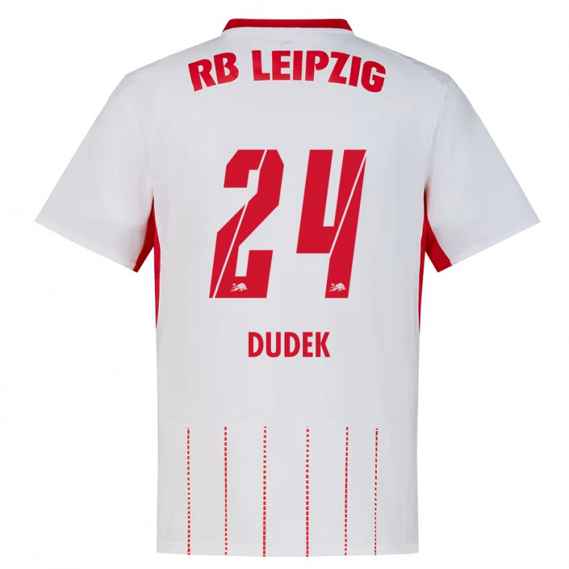 Danxen Damen Nikoline Dudek #24 Rot Weiß Gelb Heimtrikot Trikot 2026/27 T-Shirt Schweiz