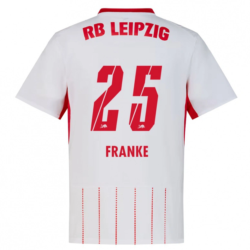 Danxen Damen Lenny Franke #25 Rot Weiß Gelb Heimtrikot Trikot 2026/27 T-Shirt Schweiz
