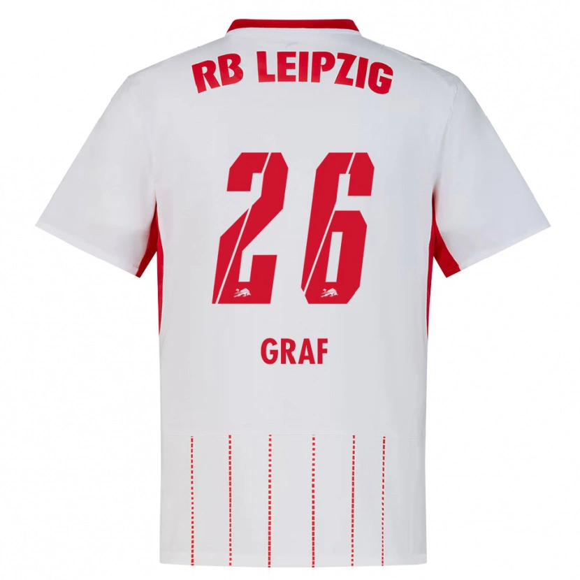 Danxen Damen Luca Maria Graf #26 Rot Weiß Gelb Heimtrikot Trikot 2026/27 T-Shirt Schweiz