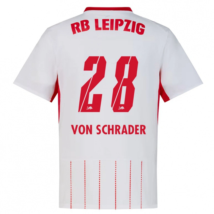 Danxen Damen Lina Von Schrader #28 Rot Weiß Gelb Heimtrikot Trikot 2026/27 T-Shirt Schweiz