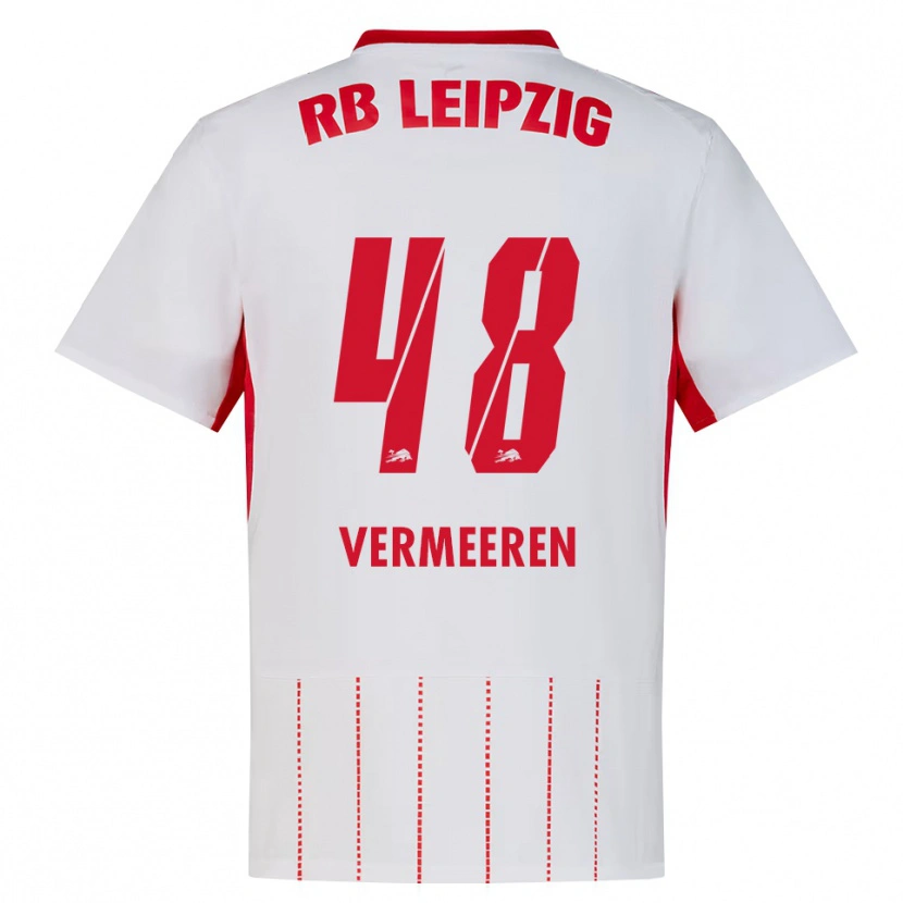 Danxen Damen Arthur Vermeeren #48 Rot Weiß Gelb Heimtrikot Trikot 2026/27 T-Shirt Schweiz
