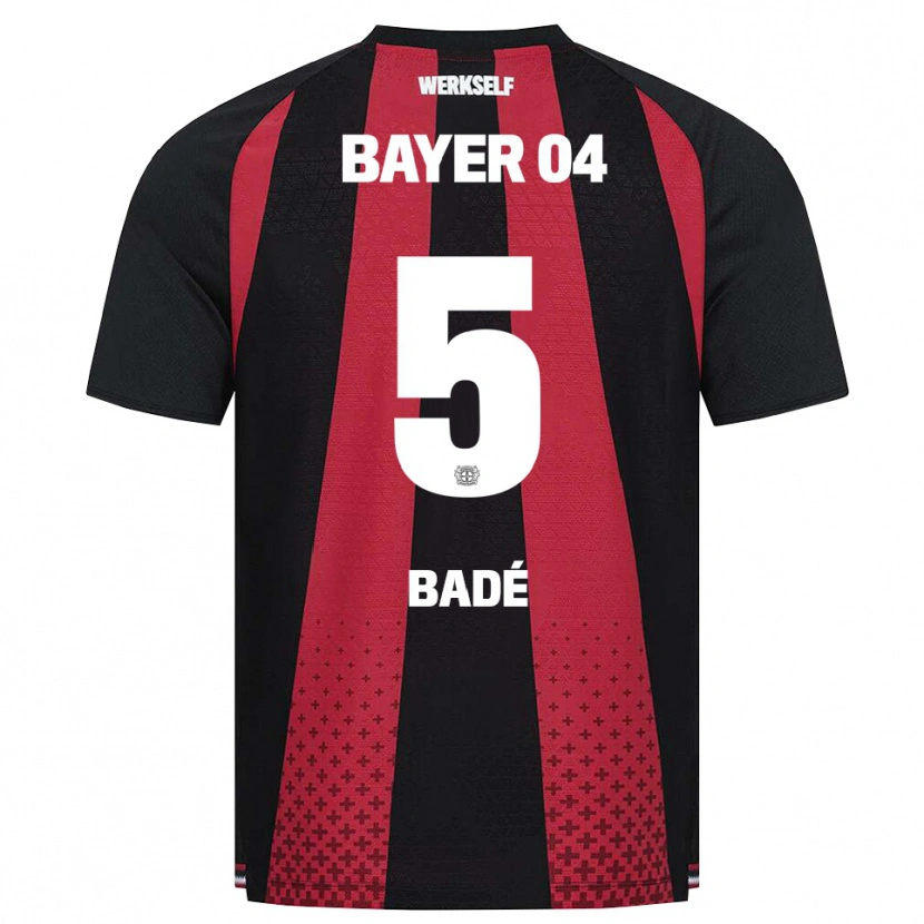 Danxen Damen Loïc Badé #5 Schwarz Weiß Rot Heimtrikot Trikot 2026/27 T-Shirt Schweiz