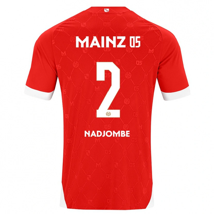 Danxen Damen Jean-Marie Nadjombe #2 Rot Weiß Heimtrikot Trikot 2026/27 T-Shirt Schweiz