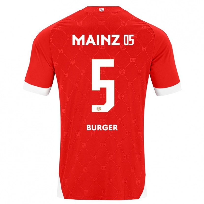 Danxen Damen Korbinian Burger #5 Rot Weiß Heimtrikot Trikot 2026/27 T-Shirt Schweiz