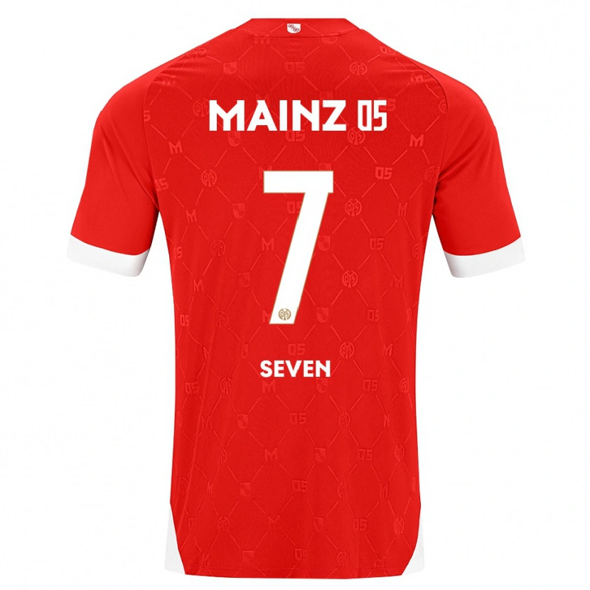 Danxen Damen Justin Seven #7 Rot Weiß Heimtrikot Trikot 2026/27 T-Shirt Schweiz