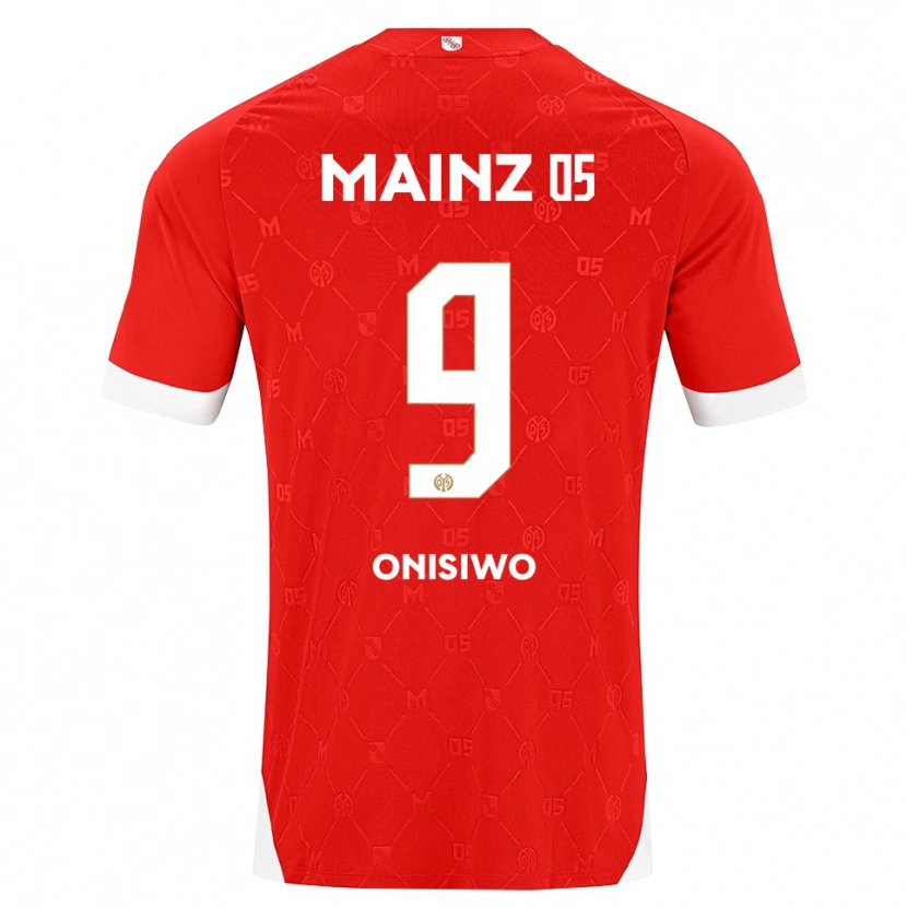 Danxen Damen Karim Onisiwo #9 Rot Weiß Heimtrikot Trikot 2026/27 T-Shirt Schweiz