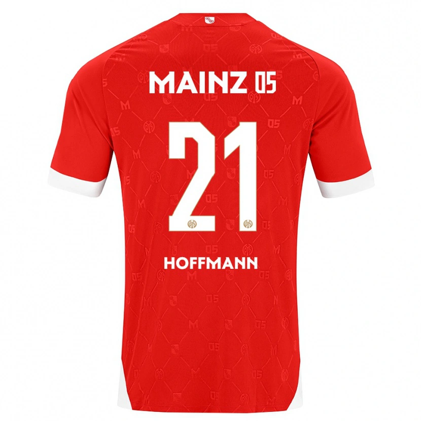Danxen Damen Leon Hoffmann #21 Rot Weiß Heimtrikot Trikot 2026/27 T-Shirt Schweiz