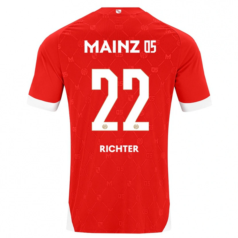 Danxen Damen Marco Richter #22 Rot Weiß Heimtrikot Trikot 2026/27 T-Shirt Schweiz