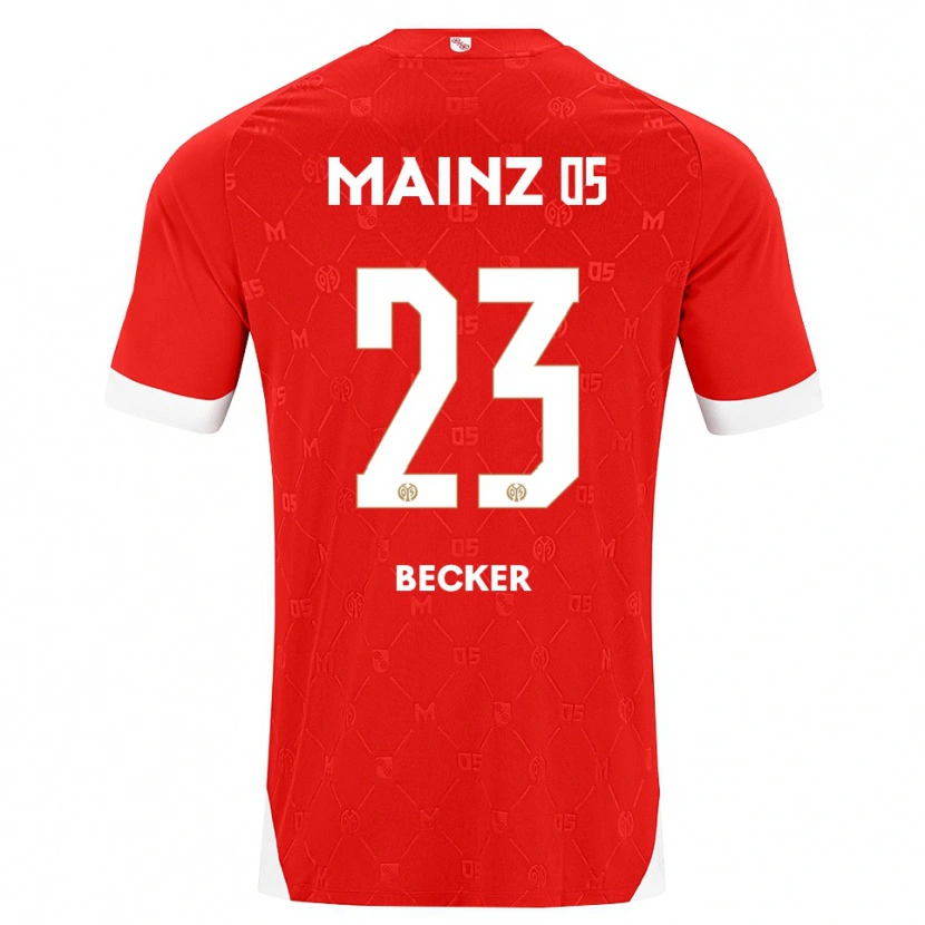 Danxen Damen Sheraldo Becker #23 Rot Weiß Heimtrikot Trikot 2026/27 T-Shirt Schweiz