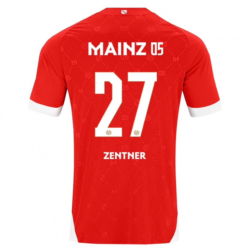 Danxen Damen Robin Zentner #27 Rot Weiß Heimtrikot Trikot 2026/27 T-Shirt Schweiz