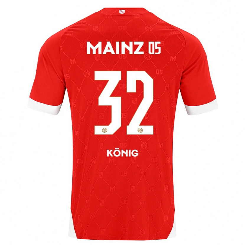 Danxen Damen Raúl König #32 Rot Weiß Heimtrikot Trikot 2026/27 T-Shirt Schweiz