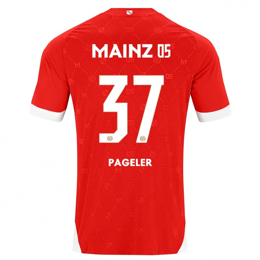 Danxen Damen Maja Pageler #37 Rot Weiß Heimtrikot Trikot 2026/27 T-Shirt Schweiz