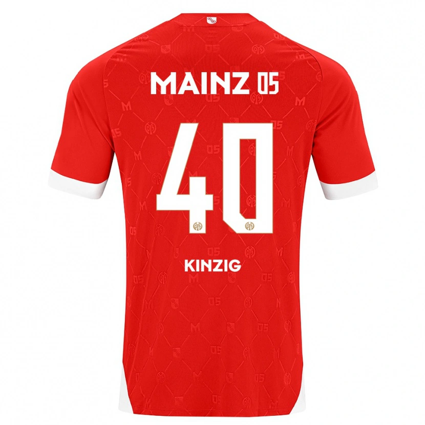 Danxen Damen Maximilian Kinzig #40 Rot Weiß Heimtrikot Trikot 2026/27 T-Shirt Schweiz