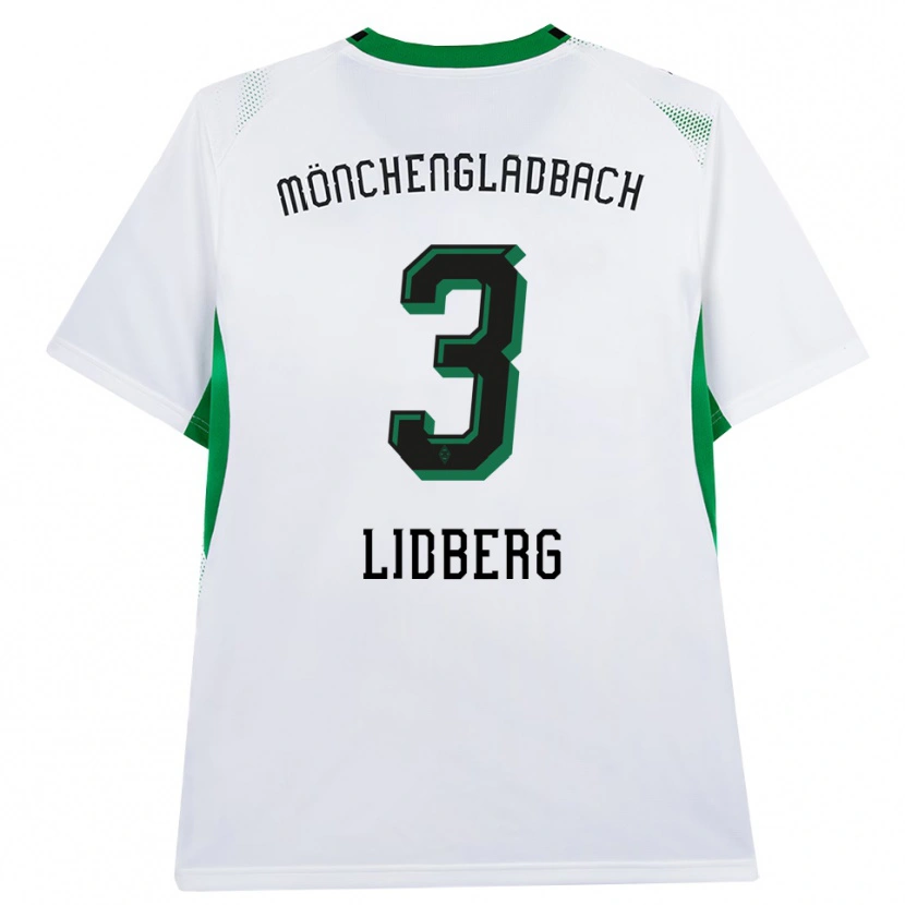 Danxen Damen Isac Lidberg #3 Weiß Schwarz Grün Heimtrikot Trikot 2026/27 T-Shirt Schweiz