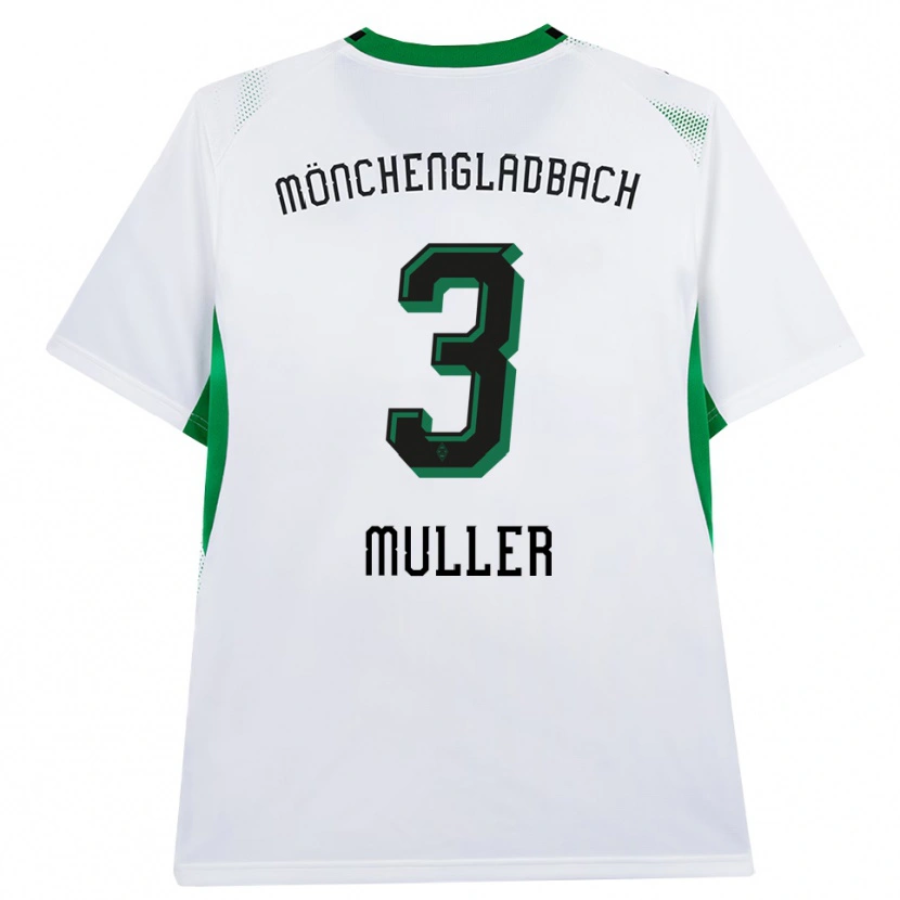 Danxen Damen Barbara Müller #3 Weiß Schwarz Grün Heimtrikot Trikot 2026/27 T-Shirt Schweiz