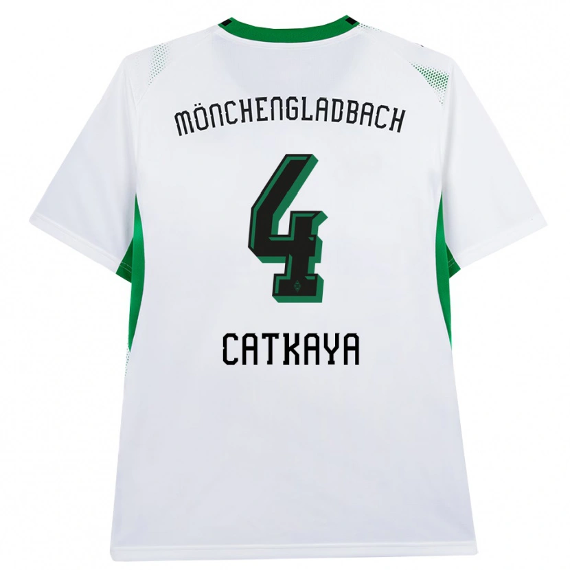 Danxen Damen Talha Catkaya #4 Weiß Schwarz Grün Heimtrikot Trikot 2026/27 T-Shirt Schweiz