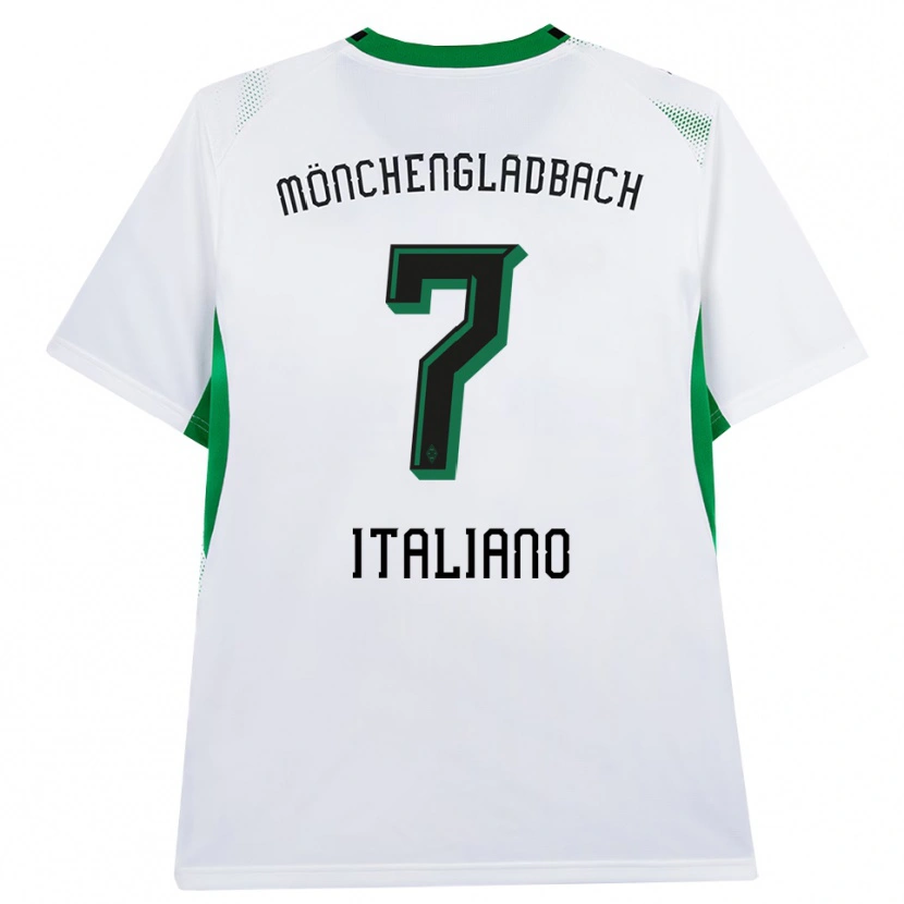 Danxen Damen Jacob Italiano #7 Weiß Schwarz Grün Heimtrikot Trikot 2026/27 T-Shirt Schweiz